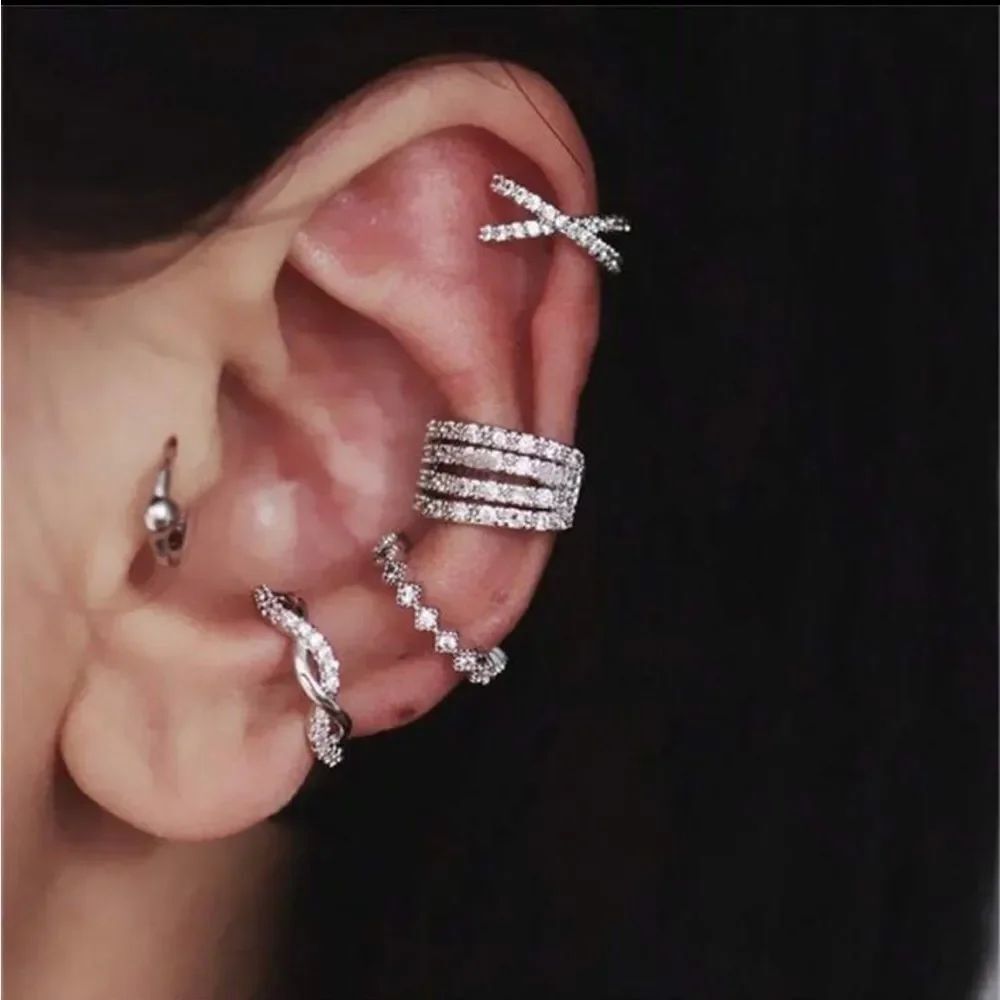 Crystal Ear Cuff Set #2000